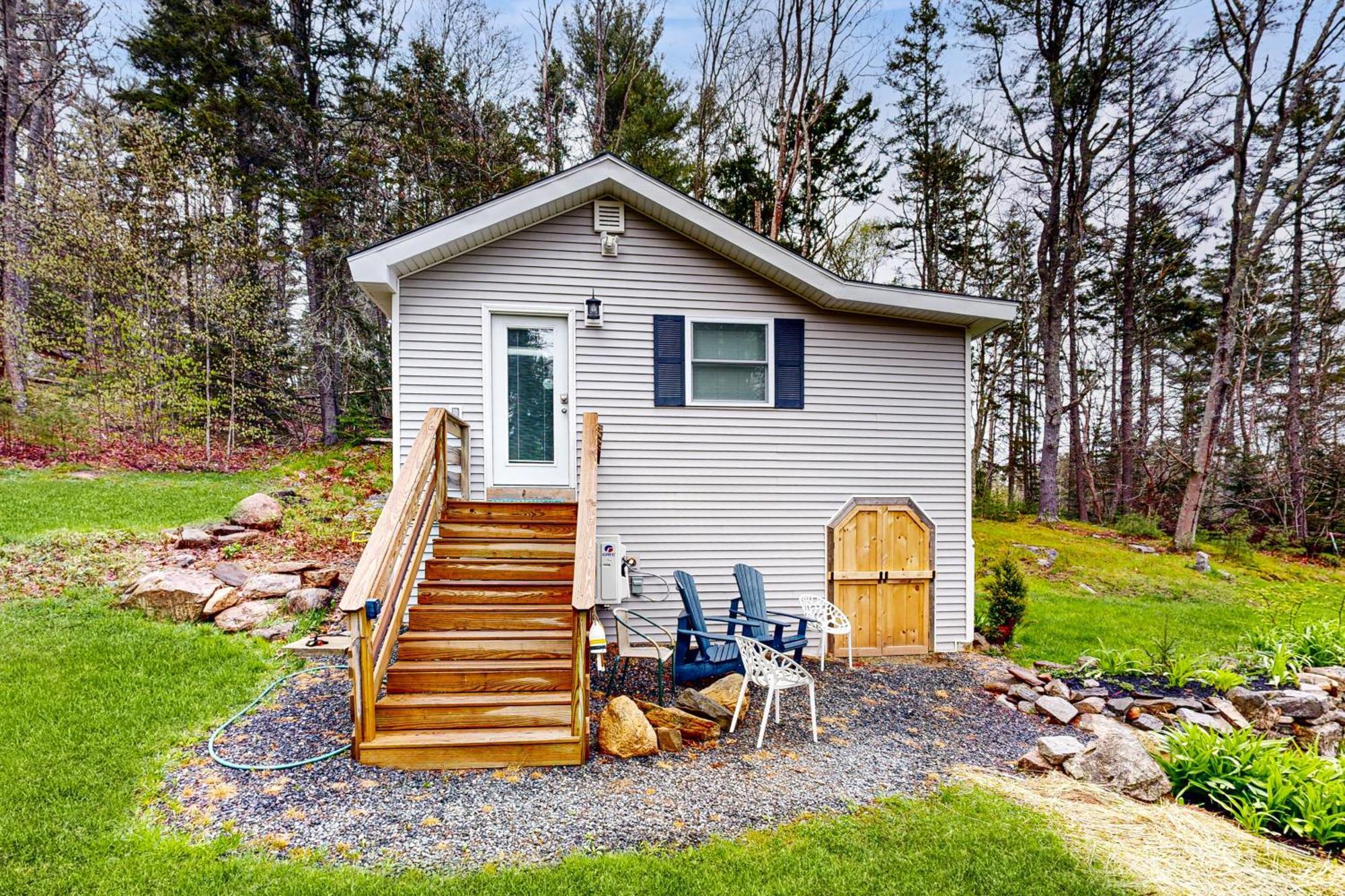 Little Cottage In The Woods Boothbay Harbor Eksteriør billede